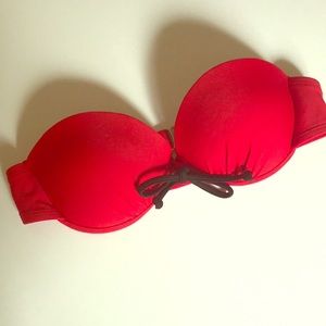 Xhilaration Bandeau Swim Top